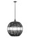 Maddox LED Hanging Lantern in Black (13|19675BK)