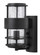 Saturn LED Wall Mount in Satin Black (13|1900SK)