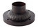 Pier Mounts Pier Mount Base in Victorian Bronze (13|1307VZ)