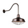 Warehouse One Light Outdoor Gooseneck Light in Oil Rubbed Bronze (381|H-QSN15118-SA-145/QSNHL-H-145/QSNWGR-18``-145)