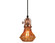 Lani One Light Pendant in Weathered Copper (381|H-99556-C-49-AMC)