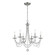 Mirabella Six Light Chandelier in Pewter (62|7644-6 PW)