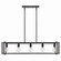 Tribeca Five Light Linear Pendant in Matte Black (62|6070-LP BLK-BLK)