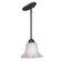Chime One Light Mini Pendant in Rubbed Bronze (62|4120 RBZ-MBL)
