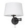 Eleanor One Light Wall Sconce in Matte Black (62|3692-A1W BLK-MWS)