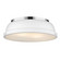 Duncan Two Light Flush Mount in Chrome (62|3602-14 CH-WHT)