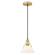 Orwell One Light Mini Pendant in Brushed Champagne Brass (62|3306-S BCB-OP)