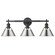Orwell Three Light Bath Vanity in Matte Black (62|3306-BA3 BLK-PW)