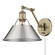 Orwell AB One Light Wall Sconce in Aged Brass (62|3306-A1W AB-PW)