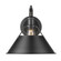 Orwell One Light Wall Sconce in Matte Black (62|3306-1W BLK-BLK)