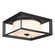 Smyth NB Two Light Outdoor Flush Mount in Natural Black (62|2073-OFM NB-OP)