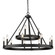 Alastair 12 Light Chandelier in Matte Black (62|1017-39 BLK)