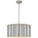 Markos Four Light Pendant in Burnished Silver Leaf with Gild (268|AH 5215BSL/G-FA)