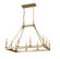 Barclay Ten Light Linear Chandelier in Olde Brass (224|482-10L-OBR)