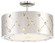 Crowned LED Pendant (Convertible To Semi Flush) in Chrome (42|P1032-077-L)