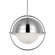 Bacall One Light Pendant in Polished Nickel (454|TP1111PN)