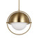 Bacall One Light Pendant in Burnished Brass (454|TP1111BBS)