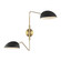 Jane Two Light Wall Sconce in Midnight Black (454|EW1072MBK)