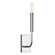 Brianna One Light Wall Sconce in Polished Nickel (454|EW1001PN)