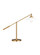 Wellfleet One Light Desk Lamp in Matte White and Burnished Brass (454|CT1111MWTBBS1) Wellfleet One Light Desk Lamp in Matte White and Burnished Brass (454|CT1111MWTBBS1)