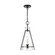 Keystone One Light Pendant in Aged Iron (454|CP1081AI)