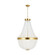 Summerhill 12 Light Chandelier in Burnished Brass (454|CC14812BBS)