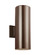 Outdoor Cylinders Two Light Outdoor Wall Lantern in Bronze (454|8313802-10)