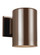 Outdoor Cylinders One Light Outdoor Wall Lantern in Bronze (454|8313801-10)