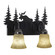 Yellowstone Two Light Vanity in Burnished Bronze (63|VL55602BBZ)
