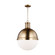 Hanks One Light Pendant in Satin Brass (454|6677101EN3-848)