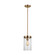 Zire One Light Pendant in Satin Brass (454|6590301-848)