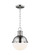 Hanks One Light Mini Pendant in Brushed Nickel (454|6177101-962)