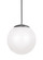 Leo - Hanging Globe LED Pendant in Satin Aluminum (454|602293S-04)