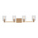 Fullton LED Bath Wall Sconce in Satin Brass (454|4464204EN-848)
