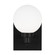 Clybourn One Light Bath Vanity in Midnight Black (454|4161601-112)