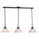 Da Vinci Three Light Mini Pendant in Oil Burnished Bronze (63|PD5027OBB)