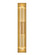 Cecily LED Wall Sconce in Heritage Brass (138|FR30600HBR)
