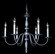 Jamestown Six Light Chandelier in Mahogany Bronze (8|7916 MB)
