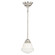 Huntley One Light Mini Pendant in Satin Nickel (63|P0154)