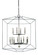 Isabella 12 Light Chandelier in Polished Nickel with Matte Black Accents (8|5308 PN/MBLACK)
