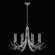 Trevi Eight Light Chandelier in Silver (48|782140-1ST)