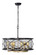 Harlequin Six Light Pendant in Warm Bronze/Gold (137|612620)