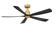 Kute5 52 52''Ceiling Fan in Brushed Satin Brass (26|FPD5534BSBL)