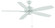 Aire Deluxe 52''Ceiling Fan in Matte White (26|FP6284MW)