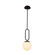 Prospect One Light Pendant in Black (40|37231-019)