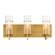 Pista Three Light Bathbar in Gold (40|34134-040)