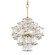 Cubic Six Light Chandelier in Calypso Gold (137|329C06CG)