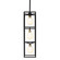 Plaza Three Light Foyer Pendant in Carbon/Havana Gold (137|325F03CBHG)