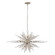 Orbital 16 Light Linear Pendant in Gold Dust (137|311N16GD)