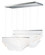 Rinkle LED Pendant in Polished Chrome (86|E24873-133PC)